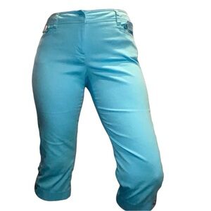 New Directions Colorful Cloth Capris